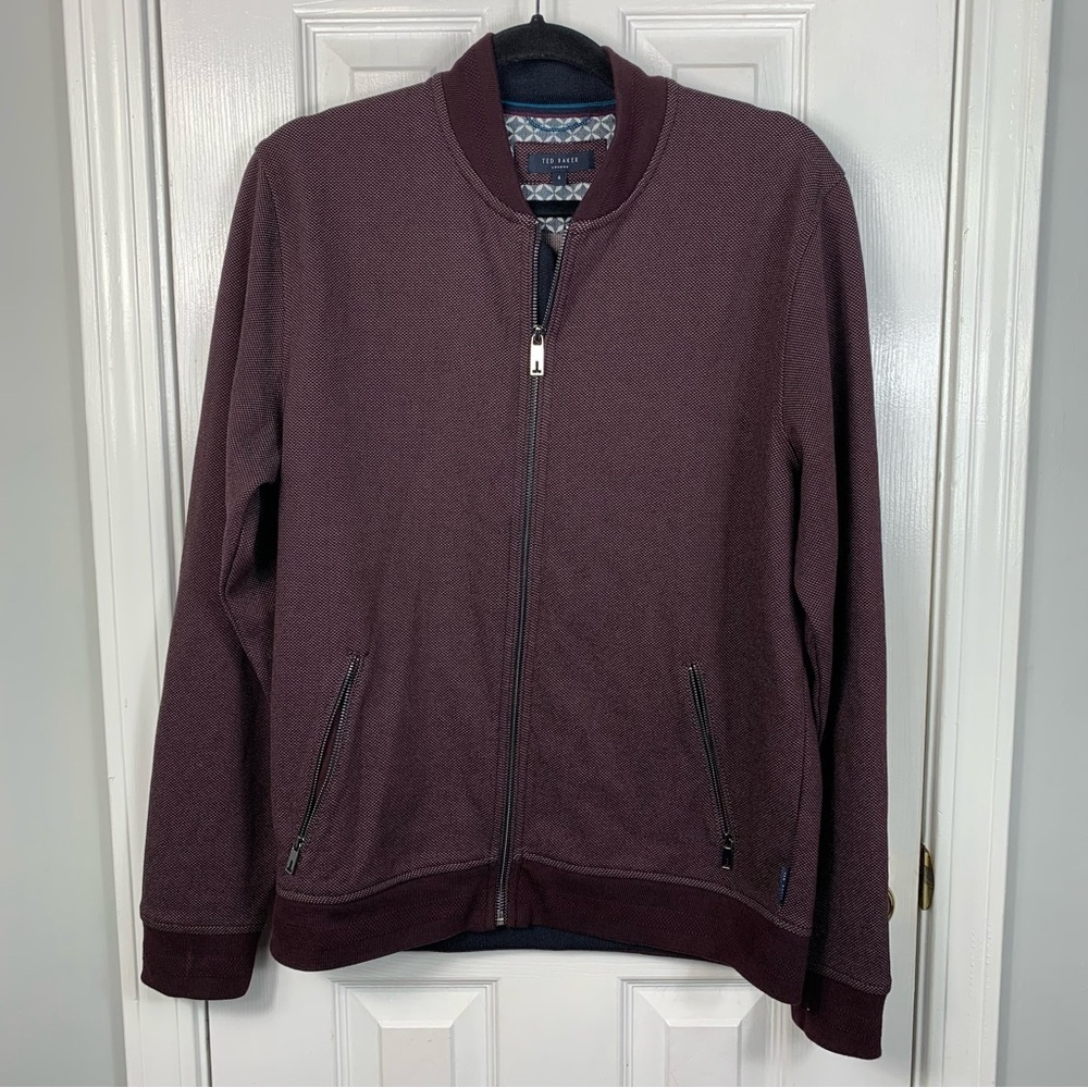 Ted Baker Mens Full Zip Jacket Size 4